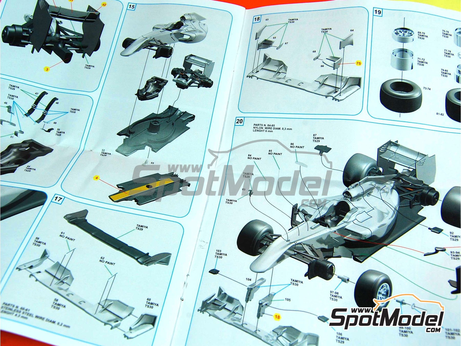 Mercedes-Benz GP MGP W01 sponsored by Petronas Malaysia - Malaysia Formula  1 Grand Prix 2010. Car scale model kit in 1/43 scale manufactured by Tameo